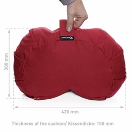 Bodymate Halbmond Meditationskissen