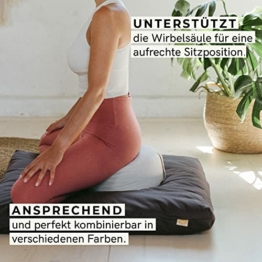 Rundes Yogakissen Meditationskissen