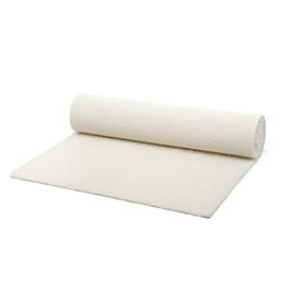 bodhi Schurwoll-Yogamatte Natur | Schurwollmatte | 100% Schafschurwolle (1200 g/m²)| Weich & Isolierend | VISHNU 75 | 200 x 75 cm - 1