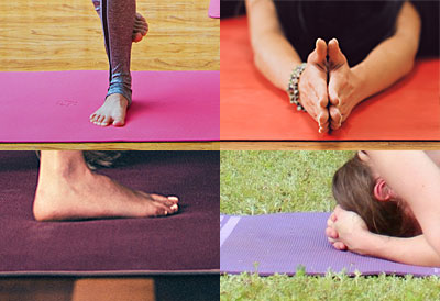 Yogamatten aus verschiedenen Materialien