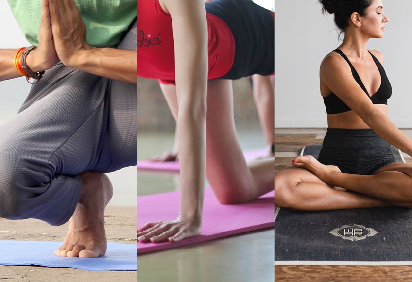 Drei verschiedene Yogastile für Anfänger